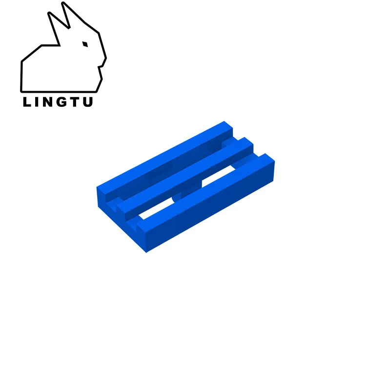 LINGTU строительный блок для бренда Fro Lego 2412 30244 1x2 пластин Развивающие детские
