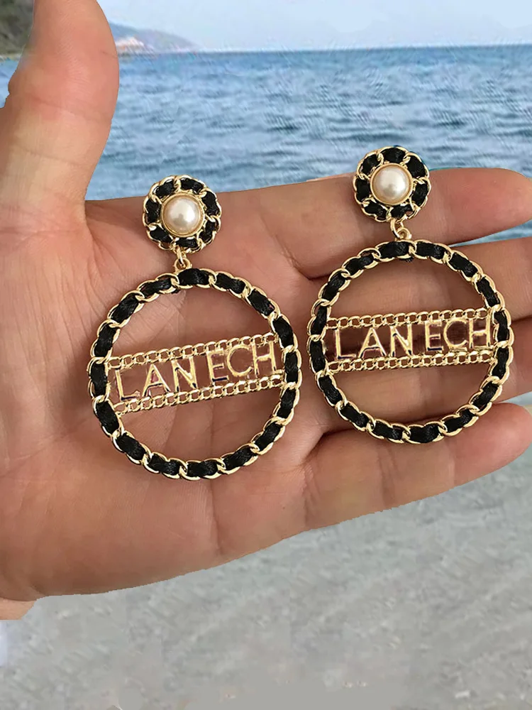 Хит женские серьги в стиле бохо металлические капли эффектные свадебные