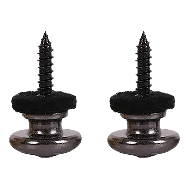 2pcs wolle kupfer gitarre strap lock locking pegs pins pilz form ende taste für akustische klassische elektrische bass gitarre ukule free global