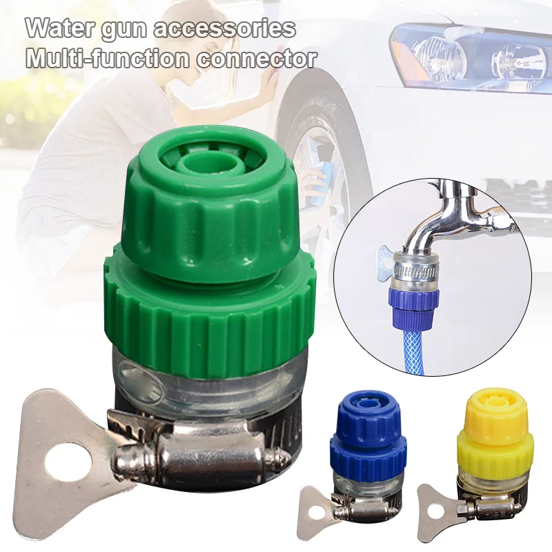 

3Pcs Universal Water Tap Hose Pipe Connector For Outdoor Garden Lawn Garden Accessories Fitting Quick Adapter Nozzle Watering