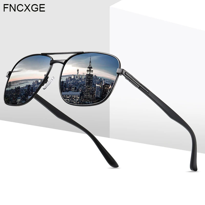2020 Модные мужские поляризованные солнцезащитные очки для вождения рыбалки