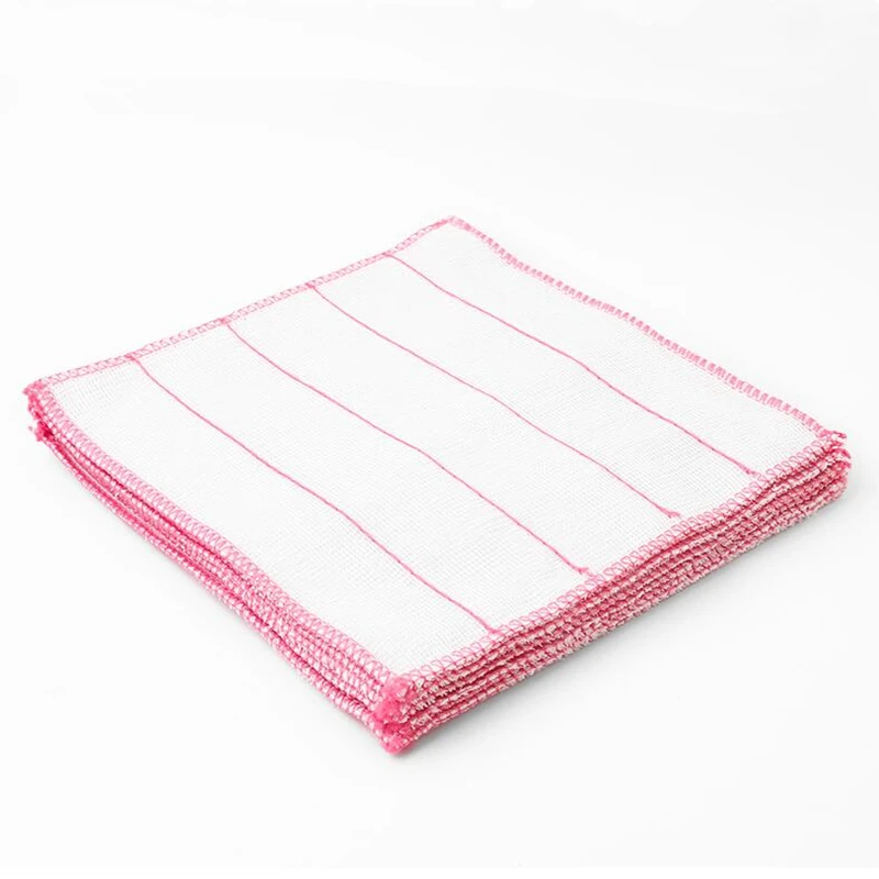 

20pcs Rag Bowl Cup Wipping Cloth For Washing Dishs Double Side Absorbent Dishcloth Kitchen Cleaning Tool