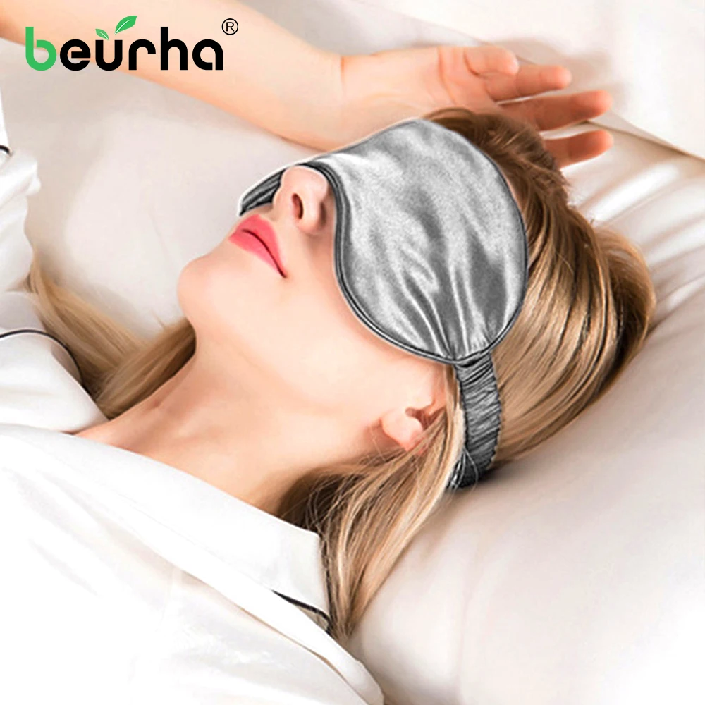 Прямая поставка,, 3D шелковая маска для сна, натуральная маска для сна, маска для век, покрытие тени, повязка на глаза, мягкая, портативная, с повязкой на глаза, для путешествий