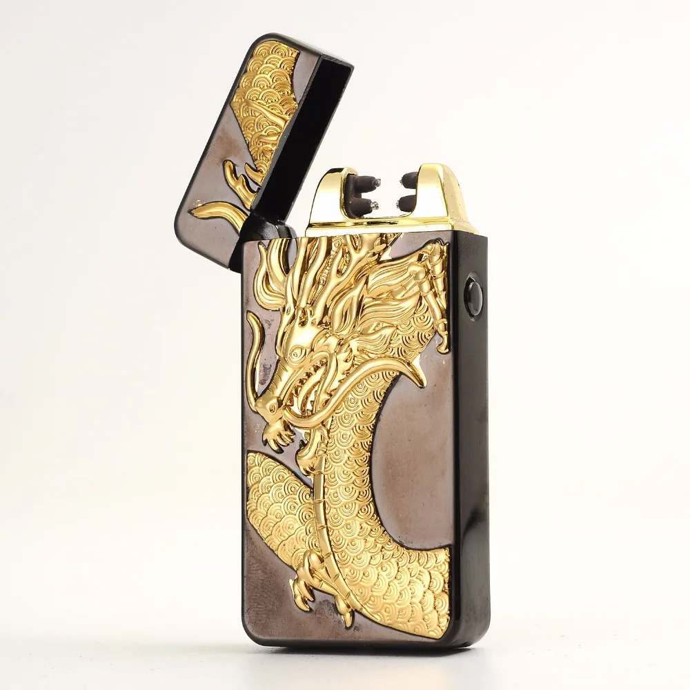 Зажигалка с USB зарядкой для кальяна табака сигары Подарочная коробка