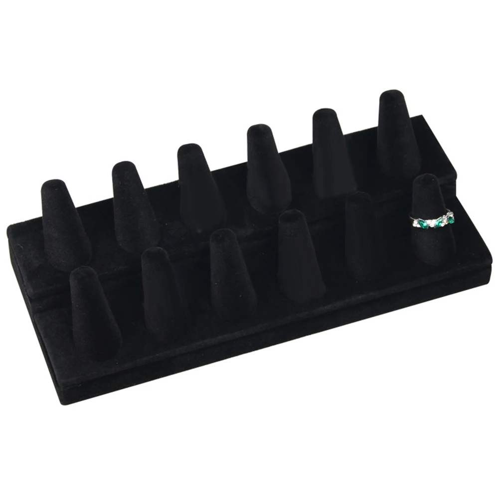 Подставка-органайзер коническая из массива дерева для браслетов и часов |