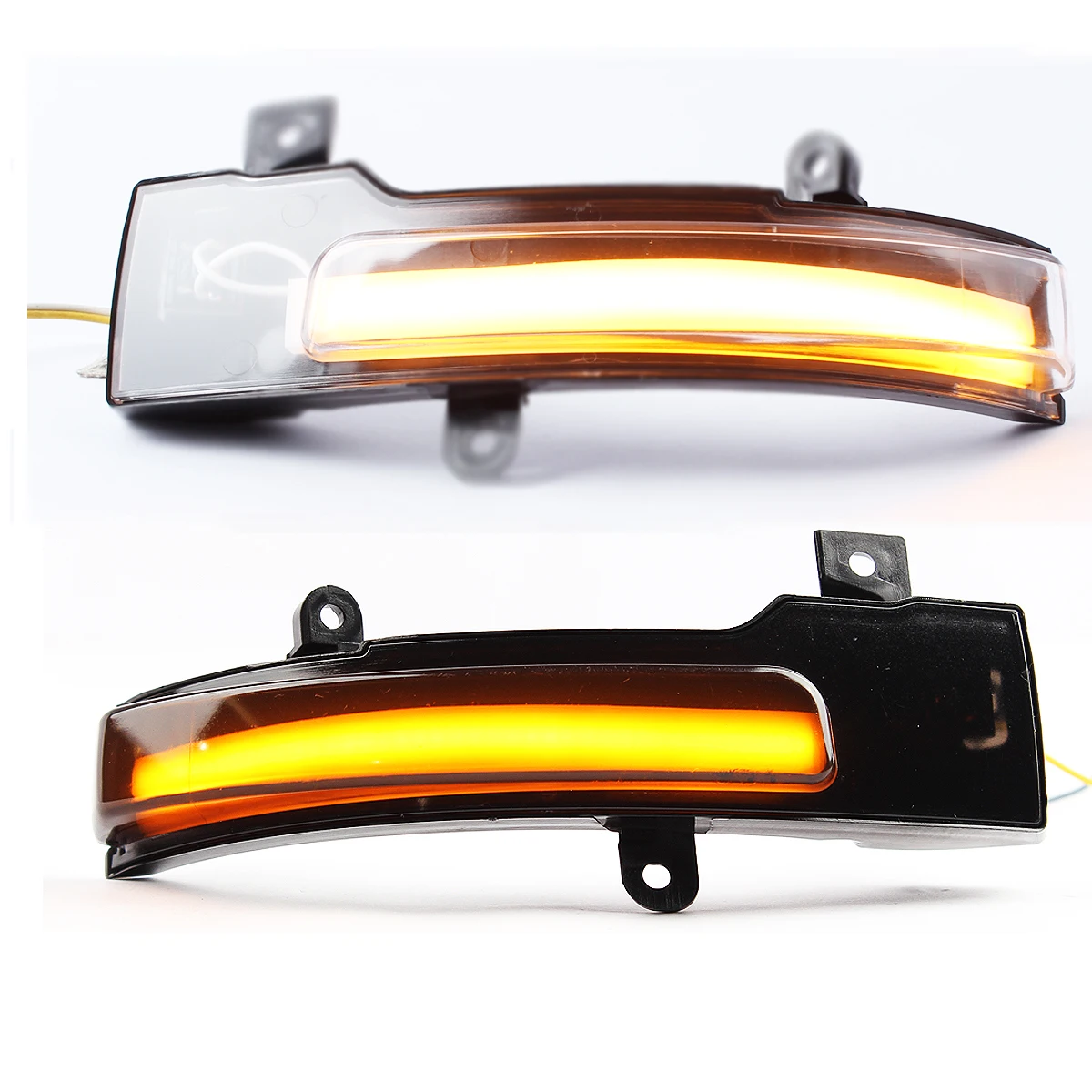 

Pair Dynamic LED Side Wing Door Turn Signal Light Mirror Indicator Lamp For Mitsubishi Outlander Sport Lancer ASX Mirage