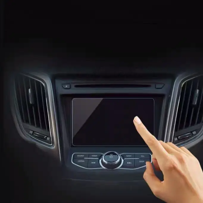 Автомобильная пленка из закаленного стекла для защиты экрана наклейка GPS