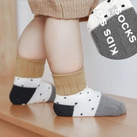 lawadka 3pairsset socks for newborns cotton baby girl socks anti slip cartoon casual socks for boys infant baby girls things