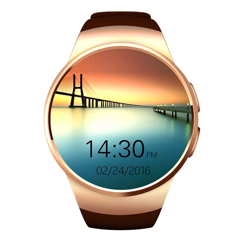 Kw18 Bluetooth Смарт часы полный экран Smartwatch телефон сердечного ритма
