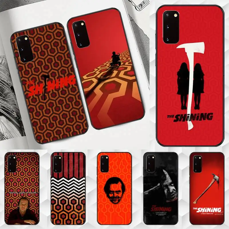

The Shining Stanley Kubrick Movie Phone Case TPU For Samsung S6 S7 S8 S9 S10 plus S20 S21 S30ultrs Fundas Cover coque