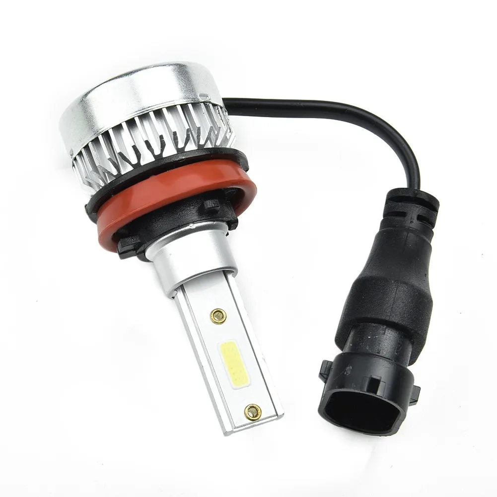 

White High Power Bulbs Beam Headlight Easy Installation Globes LD2086 2PCS 6000K