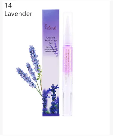 Lavender 1 шт., алоэ, питательная масляная ручка для ногтей, лечение кутикулы, восстанавливающее масло, предотвращающее появление Agnail, маникюрные инструменты для ухода за ногтями, Прямая поставка - Цвет: Lavender
