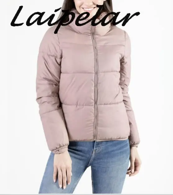 Laipelar, модное пальто-пузырь, одноцветная, стандартный воротник, негабаритный, короткая куртка, зима-осень, Женская куртка-пуховик, парки, Mujer