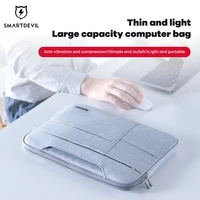 smartdevil laptop bag for apple macbook business lenovo pro notebook 13 3 14 15 6 inch large capacity protective full cover bag