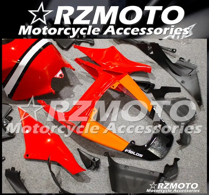 

4 Gifts New ABS Fairing kits fit for Honda CBR600RR F5 2013 2014 2015 2016 2017 2018 13-18 600RR Bodywork set custom Red Orange