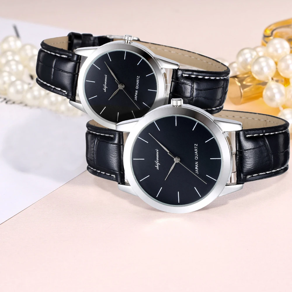 Мужские и женские кварцевые часы Shifenmei Роскошные наручные подарок на день