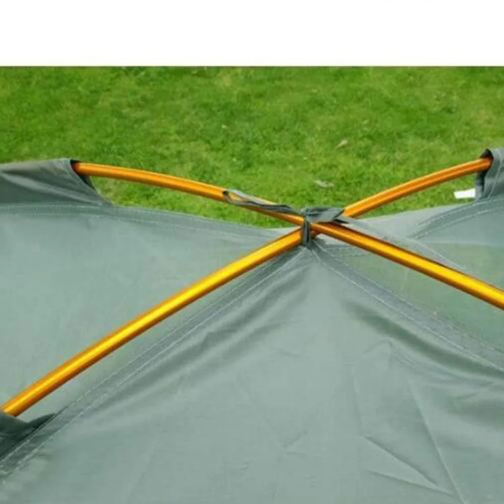 

2Pcs/Set Aluminum Tent Pole 8.5mm 3.6m Camping Awning Tent Poles Rod Bar Outdoor Tool Tent Accessories Camping Gear Hiking Kit