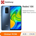 Глобальная прошивка Xiaomi Redmi 10X 10 X 4 ГБ 128 ГБ 4G Смартфон MTK Helio G85 Восьмиядерный 48Мп Четыре камеры заднего вида 6,53