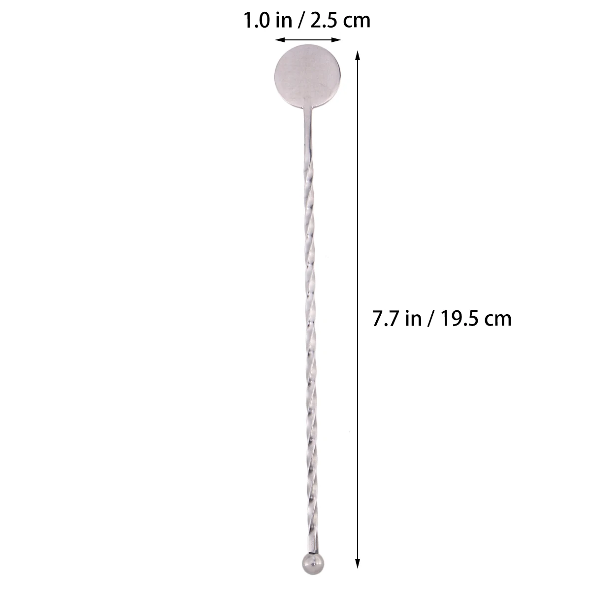 5 шт. палочка для помешивания коктейля палочки размешивания Нержавеющая сталь