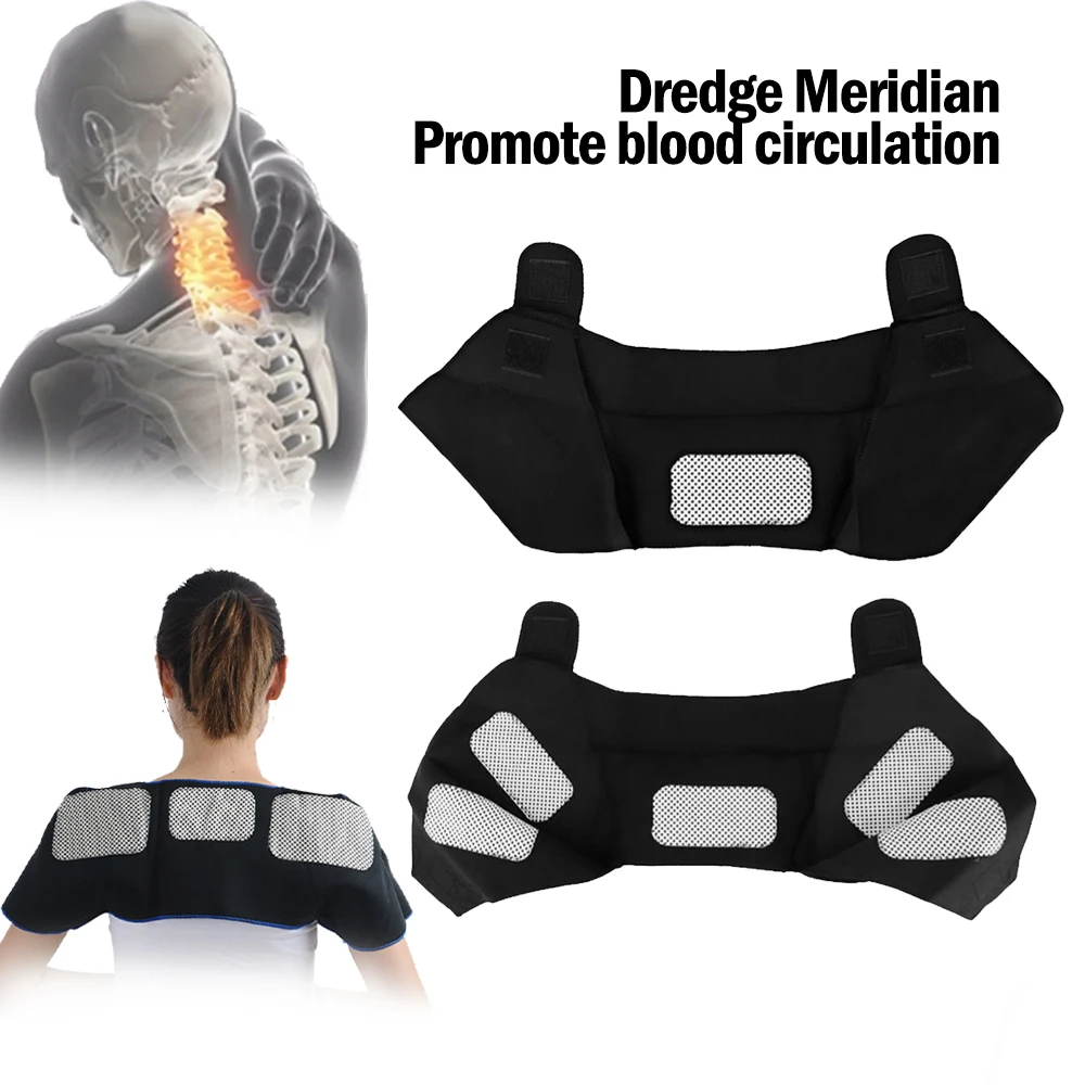 Турмалиновая САМОНАГРЕВАЮЩАЯСЯ термотерапевтическая накладка унисекс