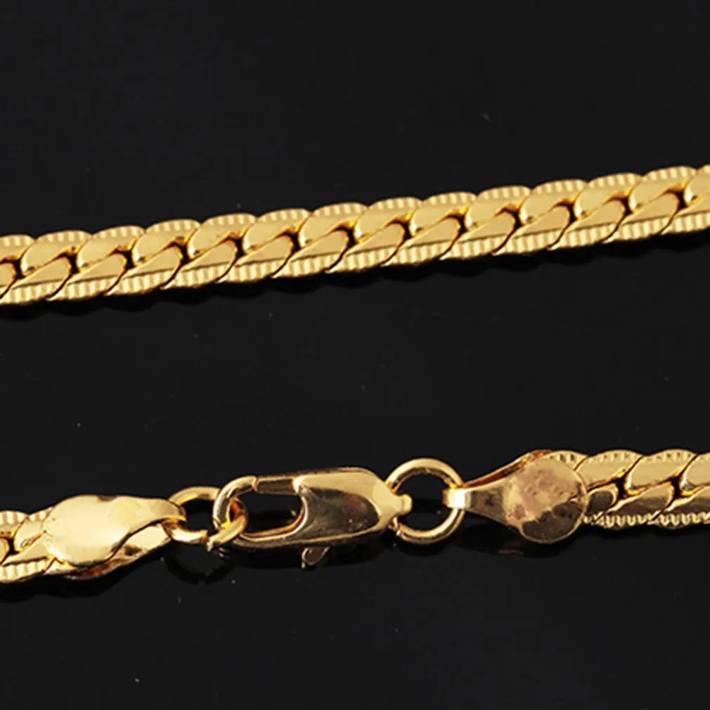 1 шт. золотого цвета мужское ожерелье тонкое с кулоном привлекательный мальчик