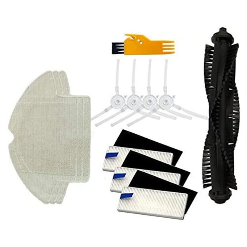 

15Pcs Accessory Kit for 360 S6 Robot Vacuum Cleaner Dust Filters Main Roller Brush Parts Replacement HEPA Filter