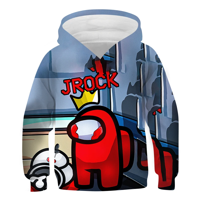 

Spring And Autumn Children's [Hoodie] Boys' And Girls' Sweatshirt 2021 New Super Large Cartoon Fun Children's Wear Top3D