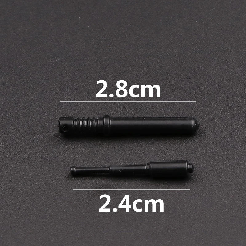 

10PCS Hong kong Police Baton City Swat Gun Police Military Tactical Weapons Parts Accessories Figures Mini Original Block Toys