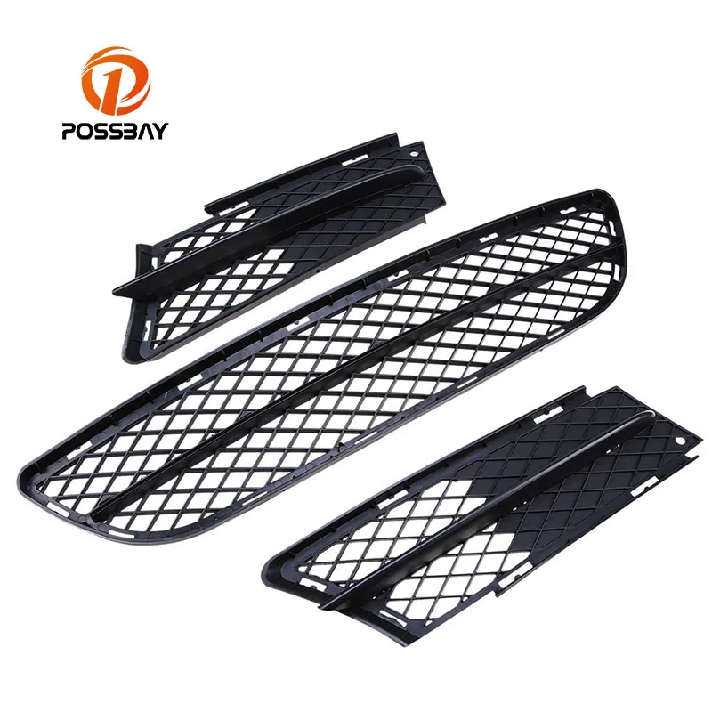 Posbay передний бампер для Автомобиля Нижний Центр Гриль Решетки Авто сторона BMW 3