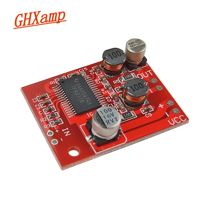 GHXAMP-Amplificador de altavoz de cerámica piezoeléctrico, módulo de controlador de Audio de alta potencia, 5V-15V de CC, 150W, 1 ud.