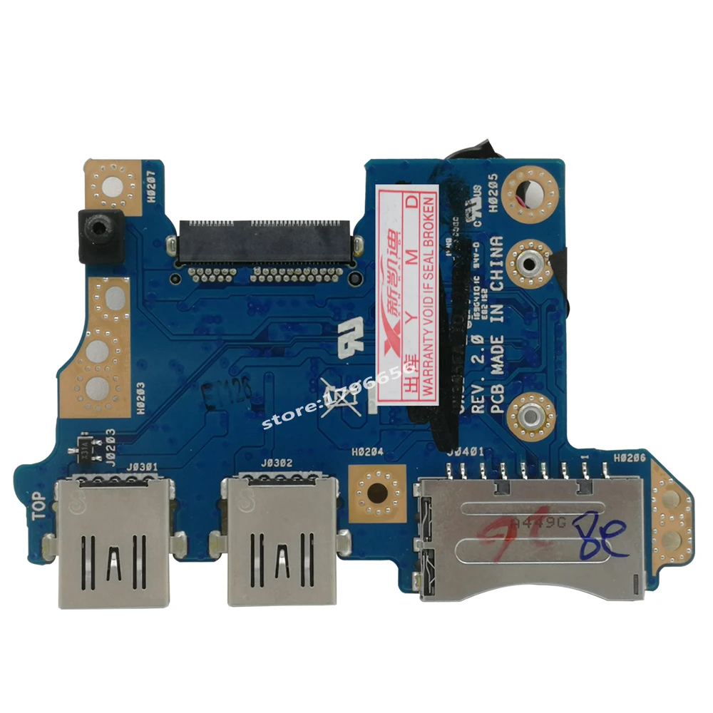 

original for ASUS Zenbook UX305F UX305FA UX305C UX305CA U305F U305C io board usb SD Card Reader board