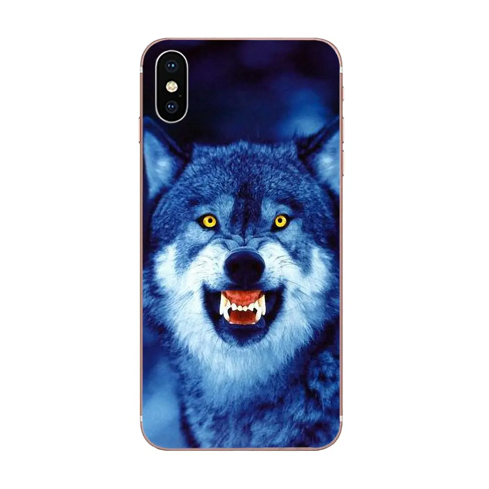 Чехлы из ТПУ для Galaxy Grand A3 A5 A7 A8 A9 A9S On5 On7 Plus Pro Star 2015 2016 2017 2018 Wolf Roar In The Night | Мобильные