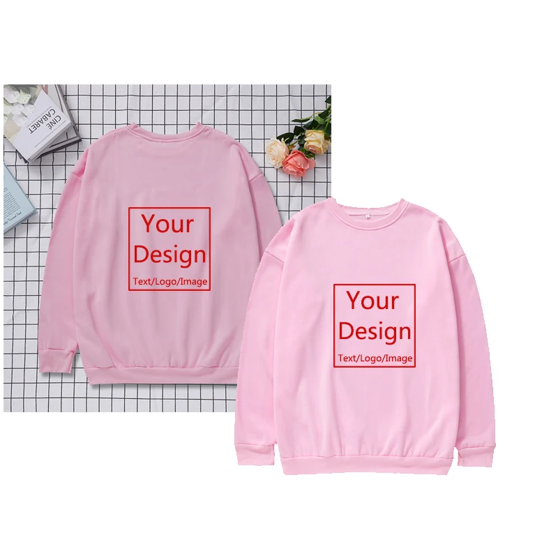 

2021 New Custom Hoodies DIY Text Logo Image Print High Quality Clothing Customized Sport Casual Sweatshirt Size XS-4XL