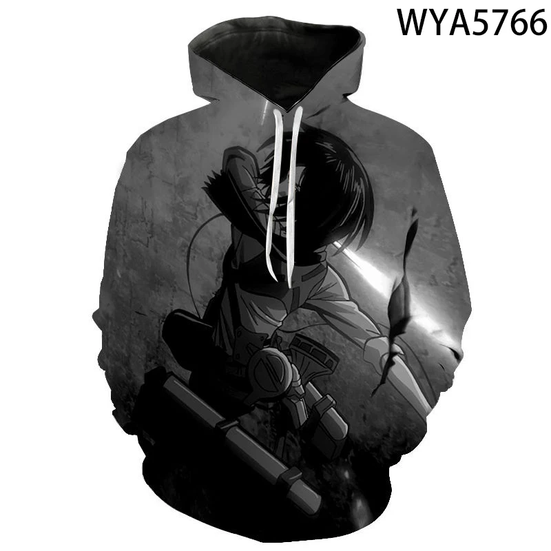 

Attack On Titan Printed 3D Hoodie Pullovers Men Women Children Fashion Long Sleeve Sweatshirts Streetwear Boy Girl Kids Clothes
