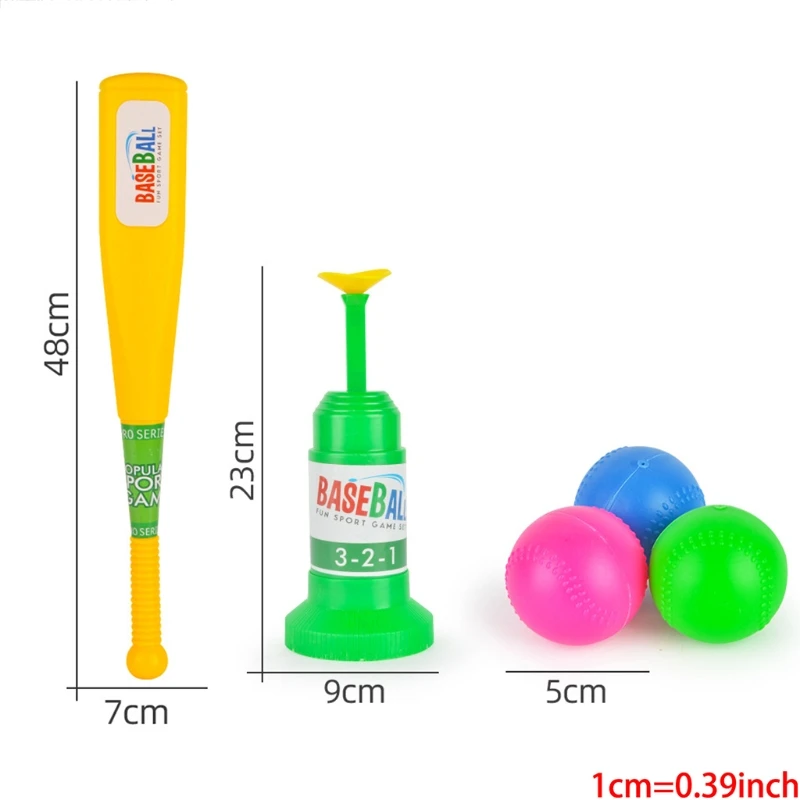 

2021 New Baseball Set Toy Automatic Kids Christmas Birthday Playing Gifts Fundamental