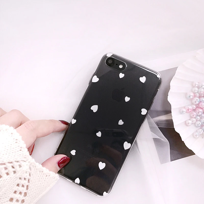 Lovebay чехол для телефона iPhone 11 6 6s 7 8 Plus X XR XS 11Pro Max прозрачный Ультратонкий Мягкий