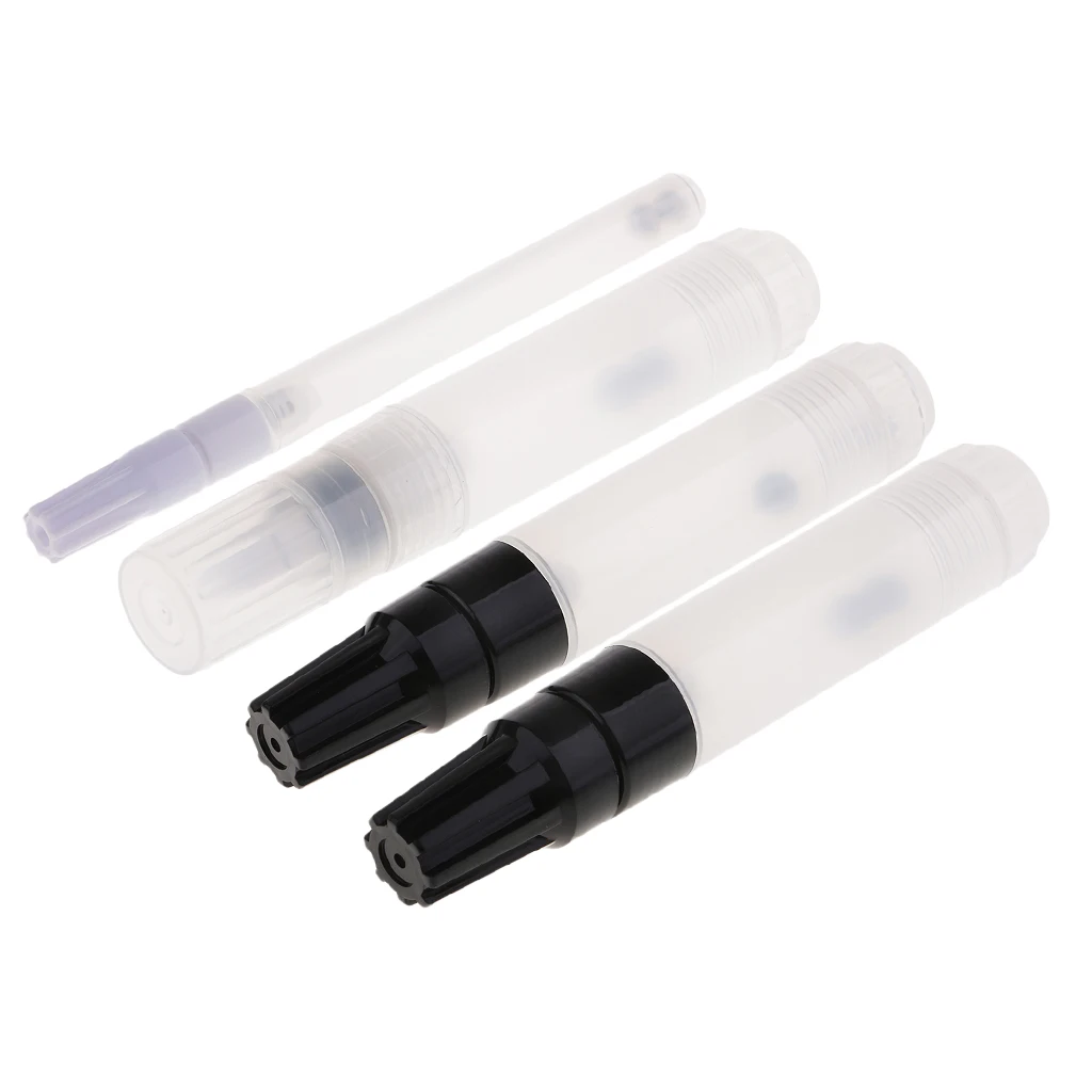 

Clear Watercolor Fluorescence Oil Acrylic Paints Marker Pen Ink Fountain Refills Empty Blank Pen Tube 0.7/7.8/8/10mm Tip