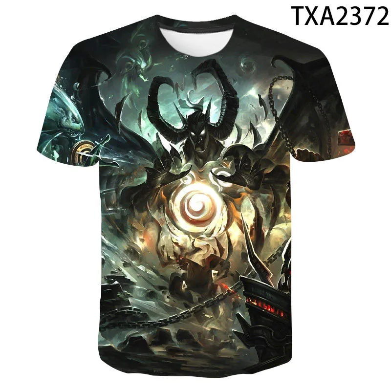 

Dota 2 Game Men Women Children 3D T Shirt Casual 2021 New Summer Harajuku Cool T-shirt Boy Girl Kids 3D Printed Tops Tee