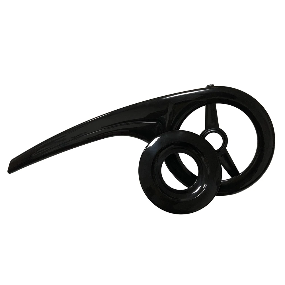 Защитный чехол на велосипедную цепь Пластиковый черный для защиты цепи