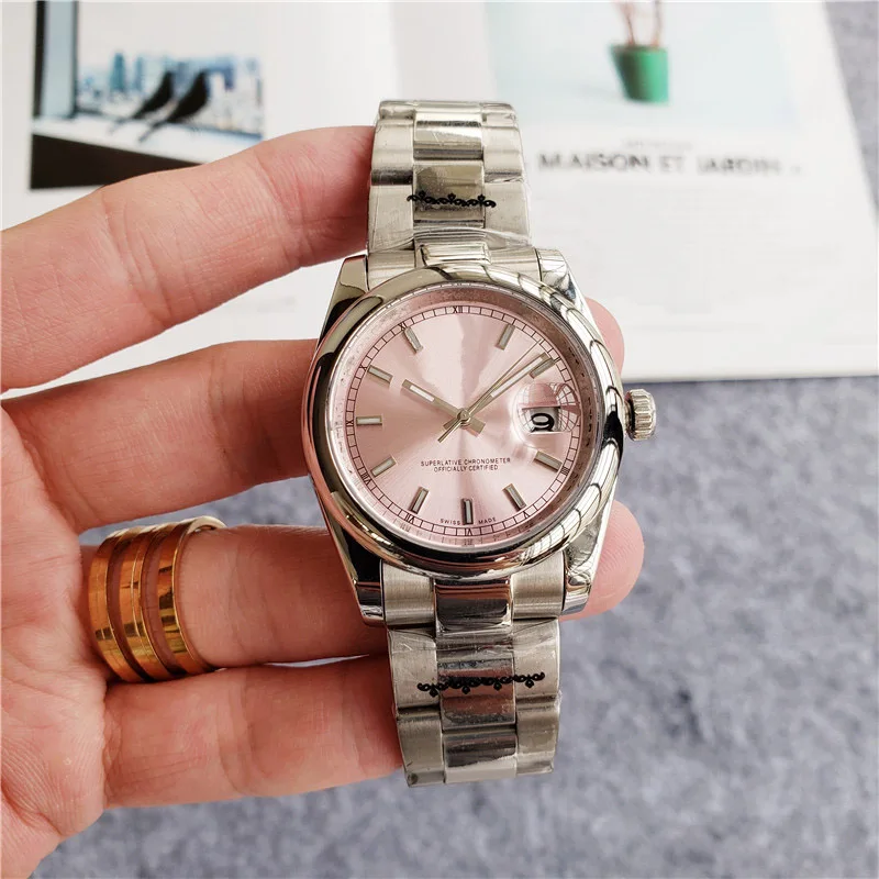 

Luxury Womens Luxury Oyster Perpetual 36mm Stainless Steel 2813 Automatic Movement Mens Luminous Wristwatch for Women