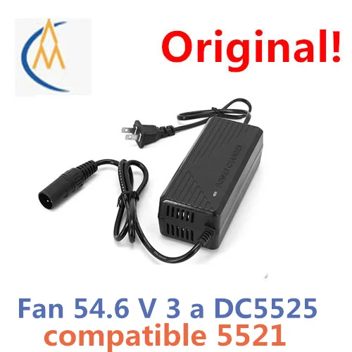 

Зарядное устройство для литий-ионных аккумуляторов, 54,6 В, 3 А, DC5525