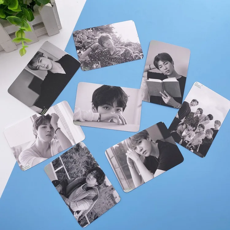 Южнокорейские группы KPOP Bangtan 2020 календарь набор фотокарт ломо постер настенные
