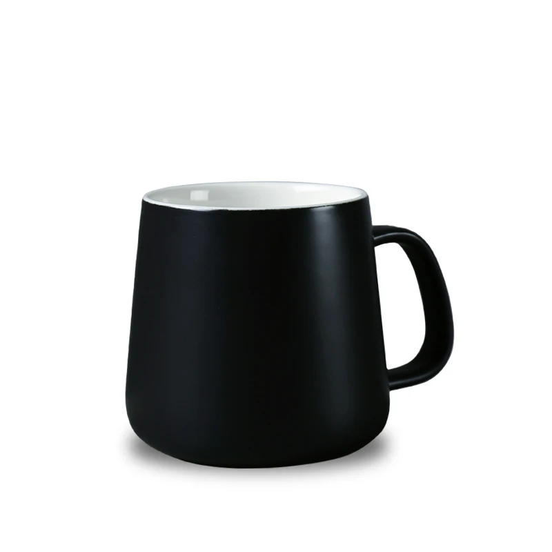 ERMAKOVA 2 Colors Ceramic Tea Cup Coffee Mug with Handle Espresso Cappuccino Latte Milk Office Mug Drinkware