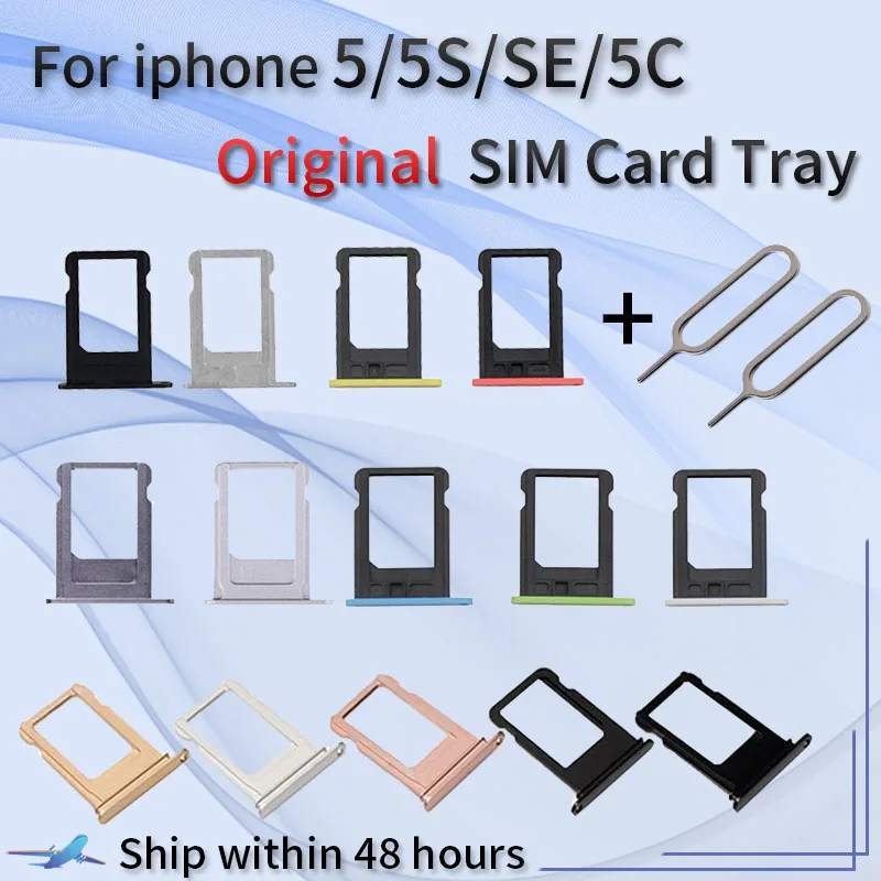Новинка лоток sim-карты держатель лотка Слот для iphone 5 5C 5S 5G SE 5SE запасная часть