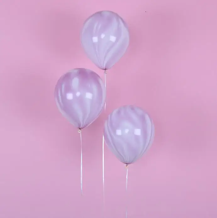 Purple marble 10 шт 10-дюймовые латексные шары с рисунком зебры, леопарда, тигра, лодыжки, тема животных, вечерние украшения для дня рождения, свадьбы, принадлежности для детского душа - Цвет: Purple marble
