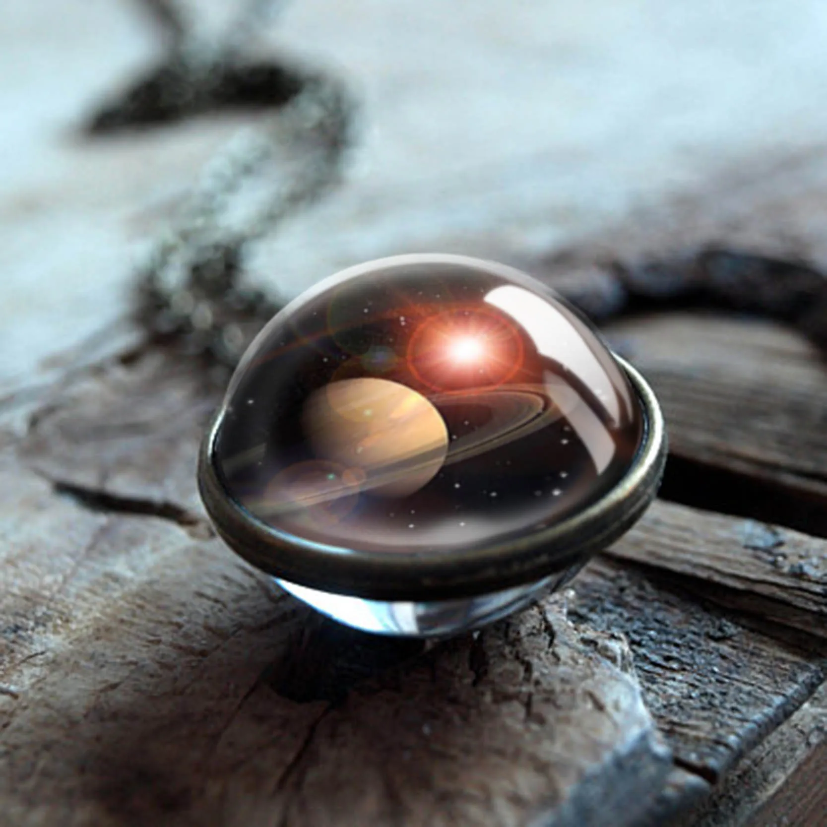 2019 новая галактика двухсторонняя подвеска наружное пространство ожерелье