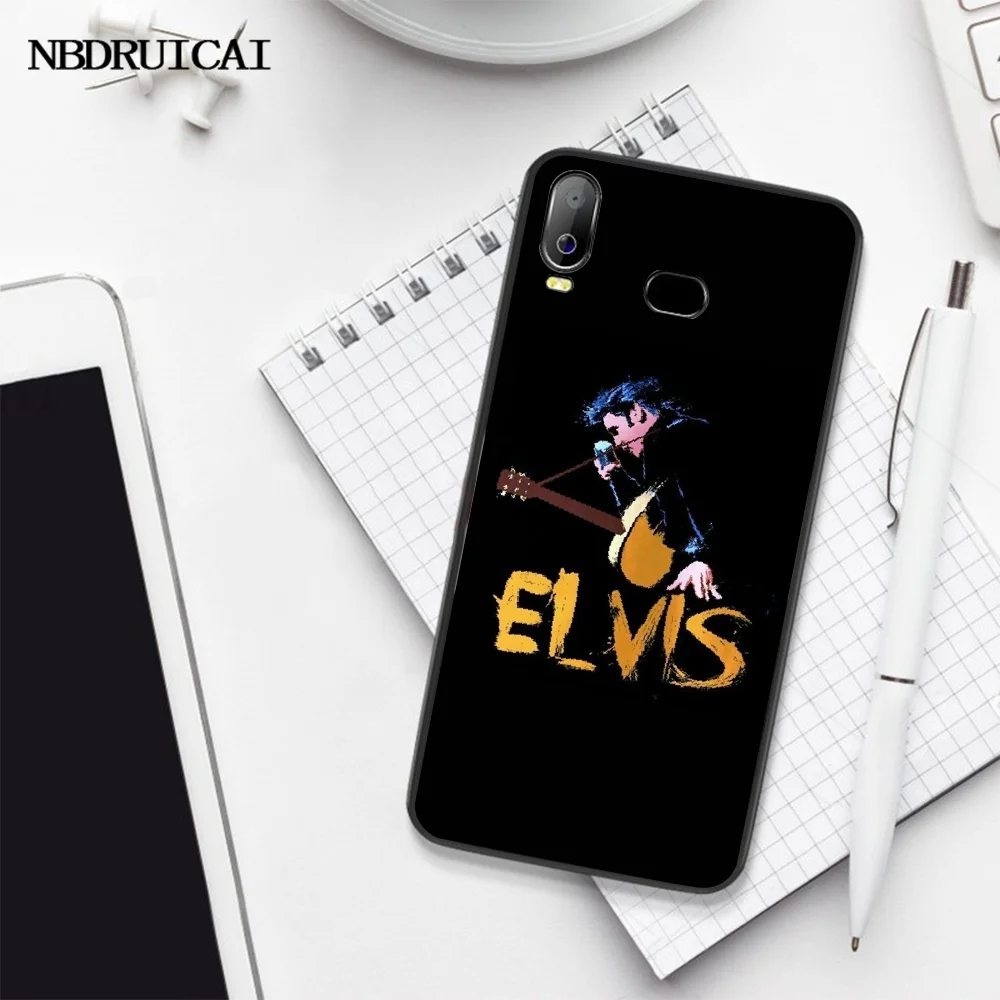 NBDRUICAI Elvis presley Singer черный ТПУ мягкий чехол для телефона Samsung A10 A20 A30 A40 A50 A70 A71 A51 A6 A8