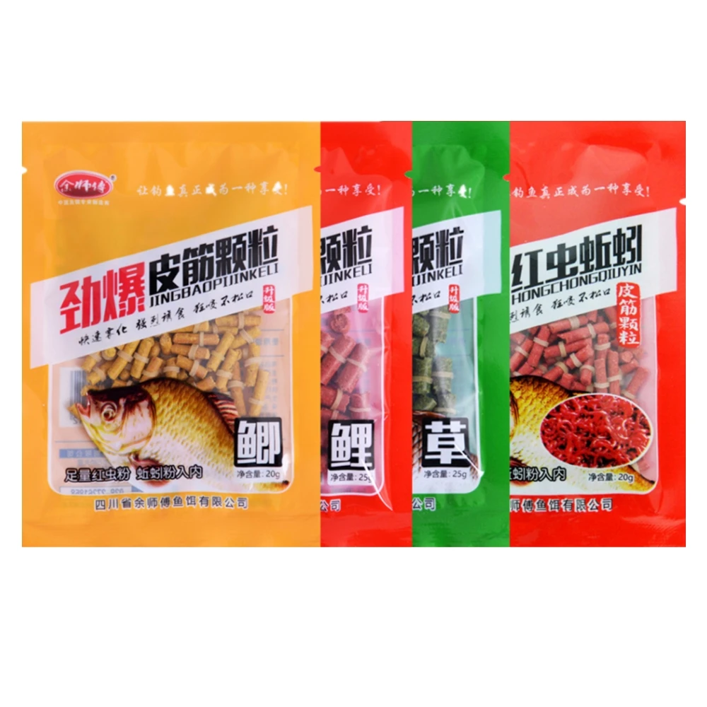 

100Pcs/50pcs Carp Baits River Sea Fishing Tackle Carp Fish Baits Fresh Scent Crucian Grass Lures Fishing Bait Fishing Supply