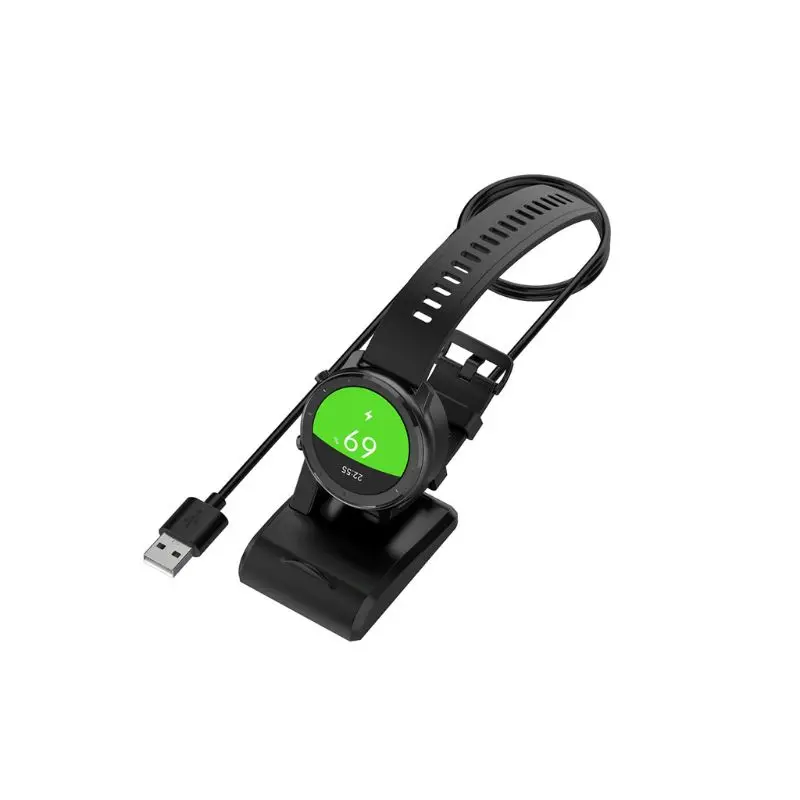 

1m Universal USB Charging Dock Cable Cradle Station for Amaz fit T-Rex GTR 42mm 47mm GTS Smart Watch