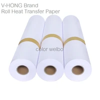 42cm width 30m length drum wide format printer sublimation series cotton cloth personality heat transfer paper for dark